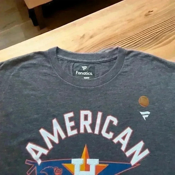 Fanatics Charcoal Houston Astros Med. 2021 American League Champions NEW - Picture 6 of 6